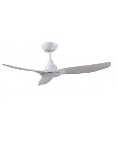 Ceiling Fan 1200mm 3Blades Glass Fibre Comp 3 Blade White