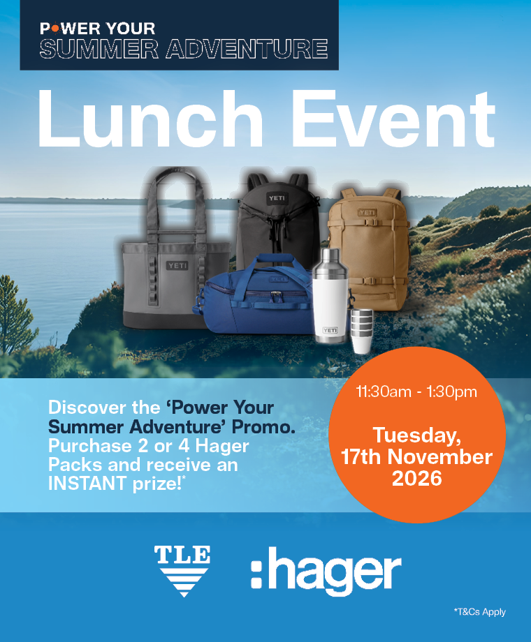 Join us for Lunch with Hager!
