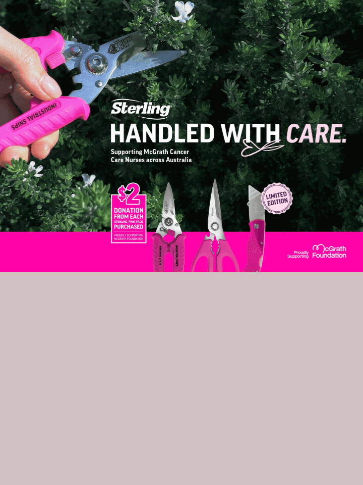 Sterling is going pink with purpose