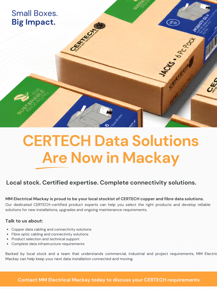 CERTECH Data Solutions Are Now in Mackay