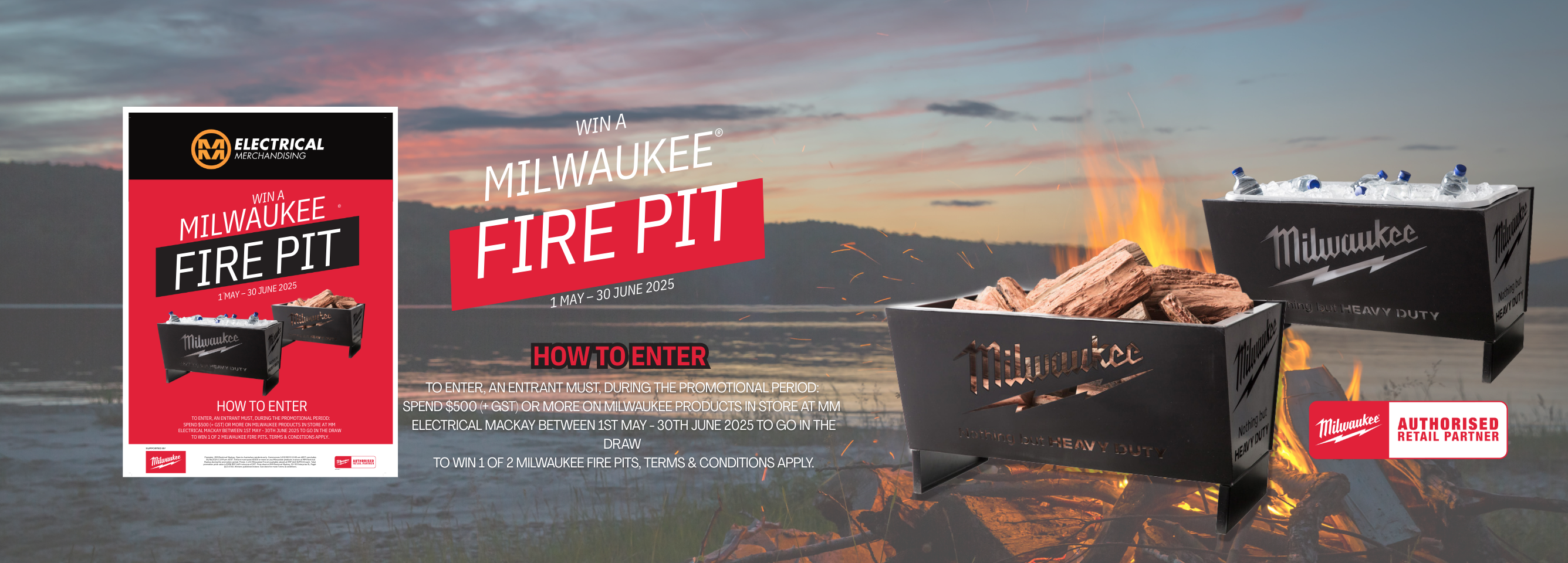 Milwaukee MM Mackay Fire Pit Promo 