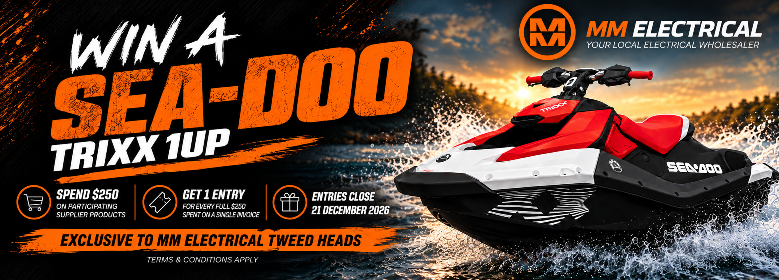 WIN A SEA-DOO TRIXX 1UP