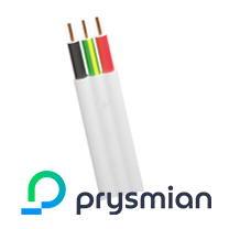 Cable Flat Twin & Earth 1.5MM PCV/PVC 100M