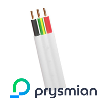 Cable Flat Twin & Earth 2.5MM PCV/PVC 100M