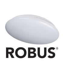 Robus LED Oyster Surface Fitting 14W Tri-CCT 300mm IP54 White