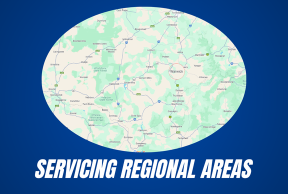 Proudly Servicing Regional Areas 