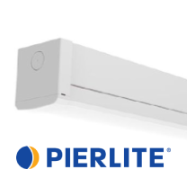 Batten LED 36W Opal Non-Dimmable Mild Steel White