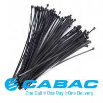 Cable Tie Nylon Black Standard Duty 300MM