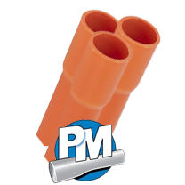 Rigid Conduit Heavy Duty 150MM 4M PVC Orange