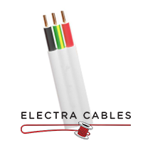 2.5mm Flat TPS Cable Black/Red/Green/Yellow 100mtr