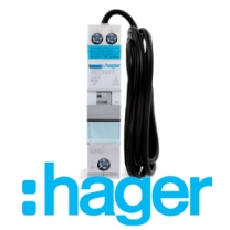 Hager RCBO 1Pole 20 Amp 230/240V AC 6 kA 1Module DIN Rail