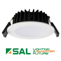 Ecogem Downlight Round Fixed SMD LED 10W White