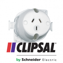 CLIPSAL SURFACE SOCKET 1 GANG 10A 250V